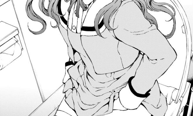 天空侵犯９巻のおしっこシーン